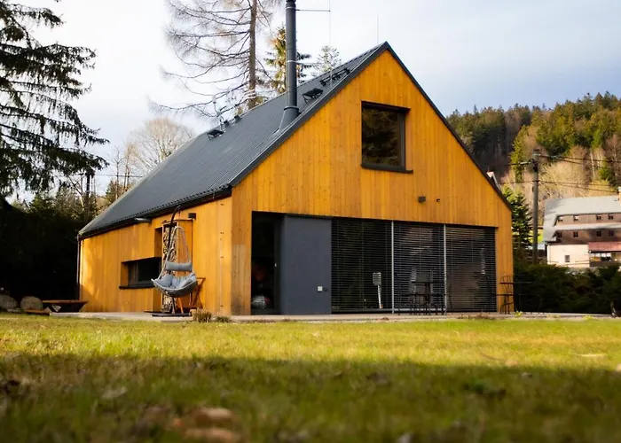 Chalet Bedrichov Domek alpejski